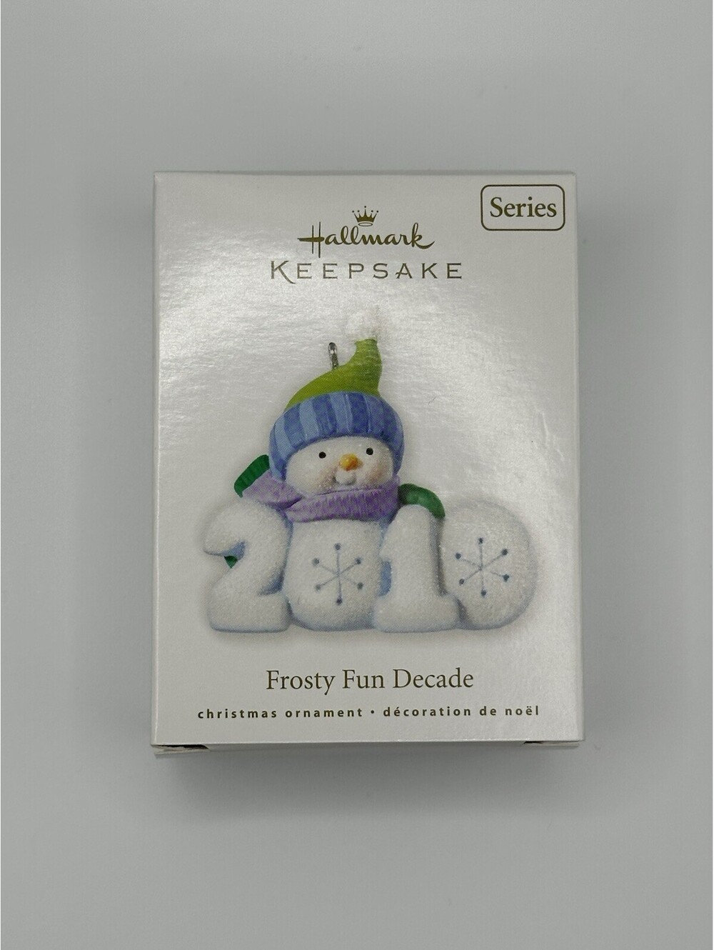 Hallmark Christmas Ornament 2010 FROSTY FUN DECADE 1st in the Series